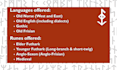 translate english to old english, old norse, and runes