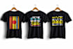 create unique minimalist awesome typography t shirt design