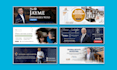 design facebook cover, linkedin banner, and social media banners
