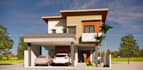 create a functional modern house design in 2d and 3d layout