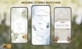 create elegant wedding invitation video