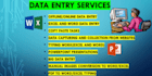 data entry with perfection