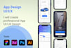 create mobile app UI UX design in figma