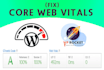 fix core web vitals of wordpress website