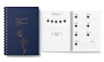 design notebook journal planner cover and interior