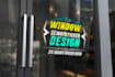 design any shopfront vinyl decal graphic design window sticker, packing design