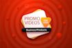 make eye catching youtube promo, isometric animation, glitch intro 4k