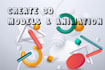 make 3d models and product animation