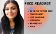 deliver same day accurate face reading