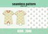 design seamless pattern for your kids wear collection