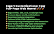 fix or code custom html css javascript jquery ajax nodejs