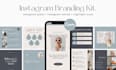 design a creative and elegant canva instagram branding kit
