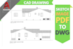 create or draft autocad side view