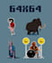create a pixel art character for you