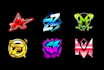 make esports letter gaming logo designs