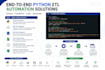 automate etl using python, apis and sql server