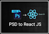 convert PSD to html responsive bootstap5 reactjs vuejs
