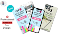 design 30 professional viral pinterest pins design