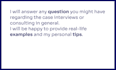 answer your questions about consulting interview preparation