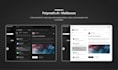 create modern web app, saas software, dashboard UI UX design