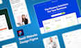 create modern web app, saas software, dashboard UI UX design