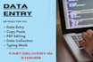 do fastest data entry in one day