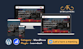 build lms website and upload courses content