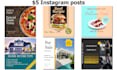 design beautiful colour coordinated instagram posts