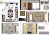 design and render a professional 2d floor plan in photoshop