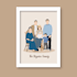 illustrate custom family and couples