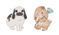 make rabbit illustrations for you
