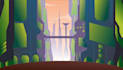 create a 2d background or landscape