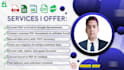 fast and accurate PDF to excel or spreadsheet conversion