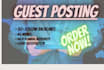 publish a guest post on high da sites