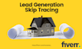 provide targeted real estate lead generation and accurate skip tracing services