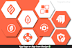 do modern mobile app logo or app icon