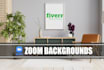 design a personalized zoom virtual meeting background