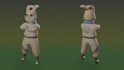 create low poly game assets