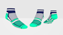 make 3d design sport socks