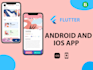 build a mobile app android and ios and website using flutter