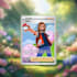make unique nft crypto art card game card along with pokemon