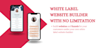 build white label platform and website templates