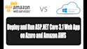 deploy asp dot net core mvc to aws rds s3 beanstalk ec2 instance