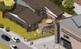 draw detailed isometric architectural illustrations