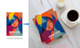 put your book cover image to 3d mockup layout design