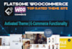 use flatsome theme to develop ecommerce website