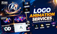 create professional 2d and 3d logo animations and design