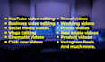 do professional video editing for youtube and business video ads