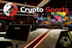 create a secure crypto game website, crypto game app
