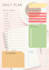 design high quality custom printable planners, menu, poster
